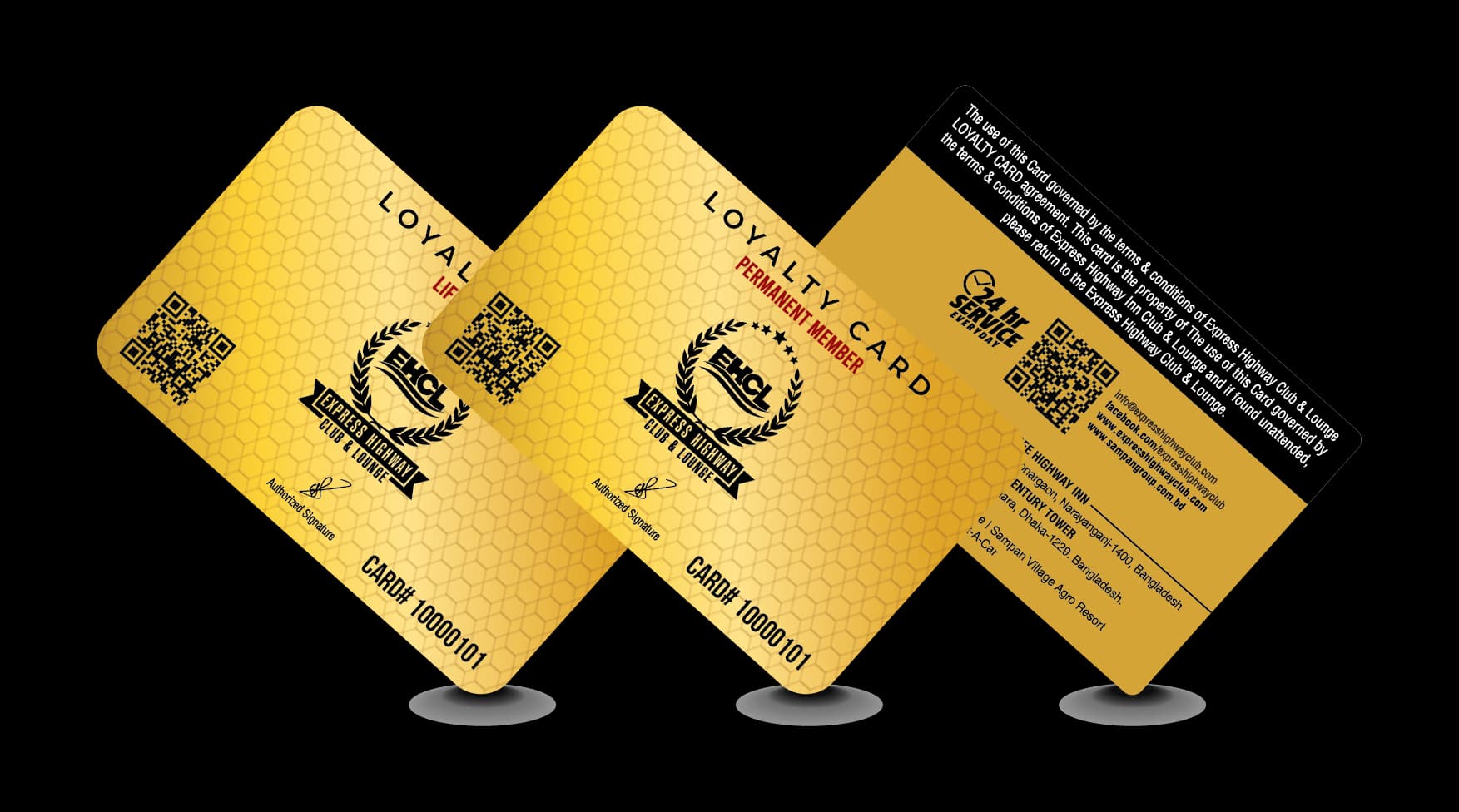 Express Highway Club Membership Card